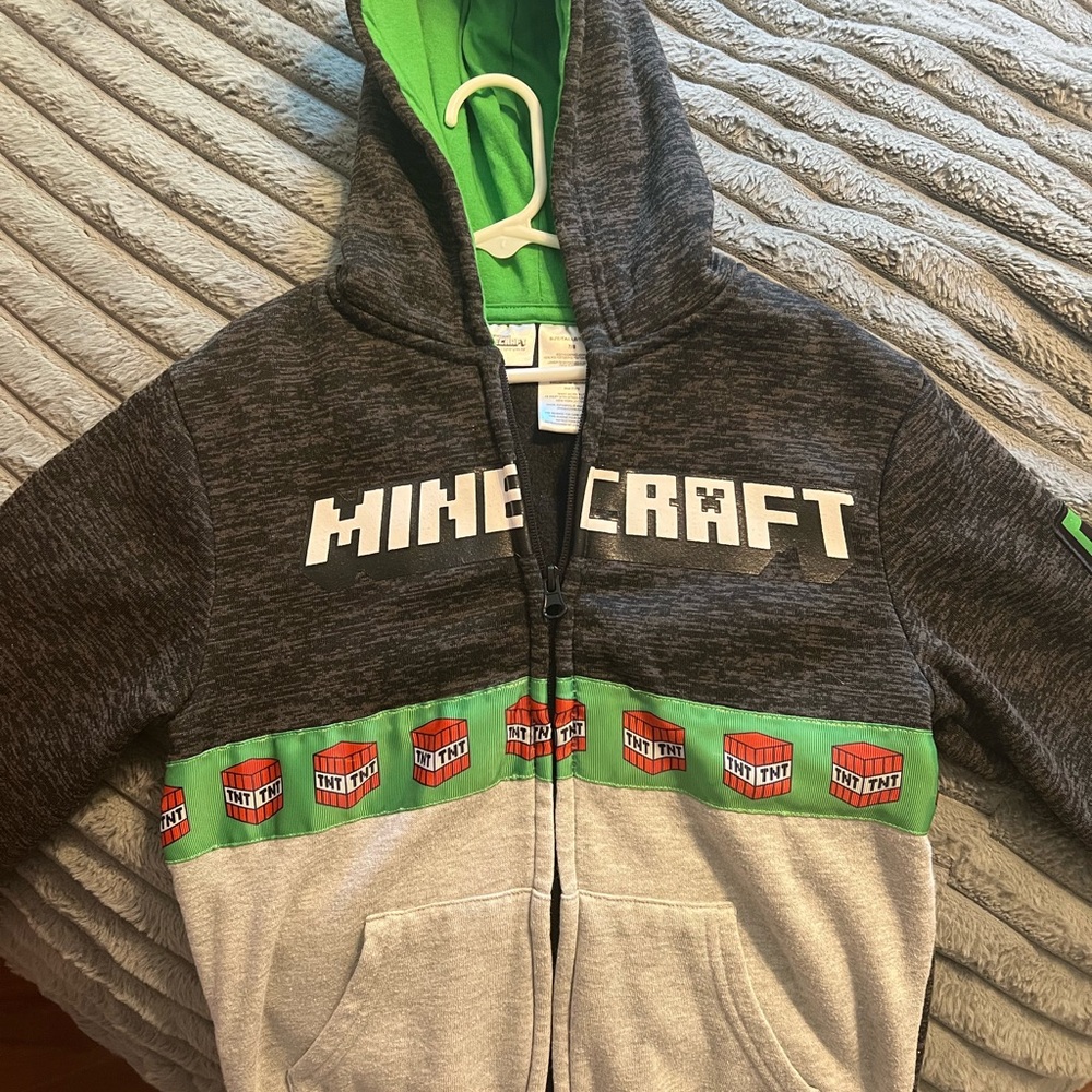 Minecraft Jacket- EUC